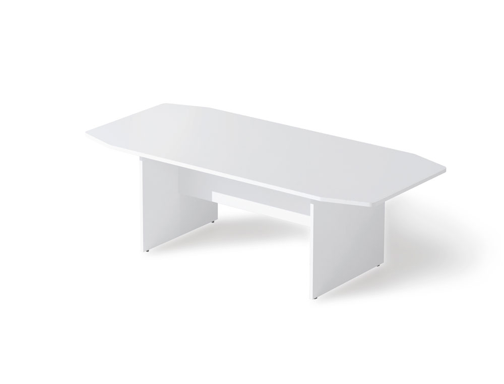 MESA DE REUNION ROCADA MEETING 3003AW04 ESTRUCTURA MADERA BLANCO TABLERO MADERA BLANCO 220X100X74 CM