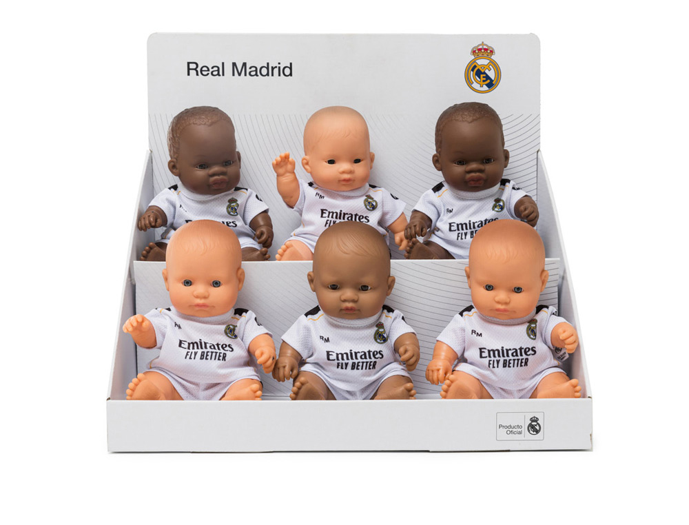 MUECO MINILAND REAL MADRID EXPOSITOR DE 12 UNIDADES SURTIDAS
