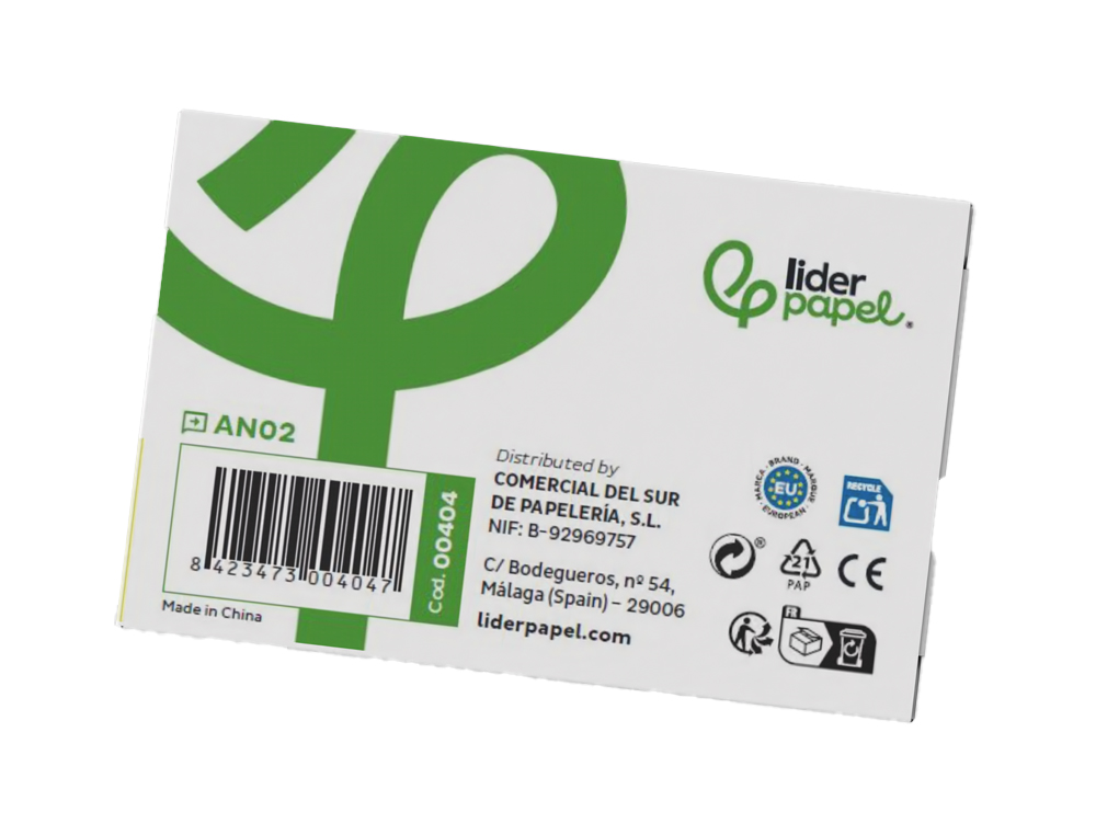 ANILLA BISAGRA LIDERPAPEL NIQUELADA N.2 DIAMETRO 30 MM CAJA DE 20 UNIDADES