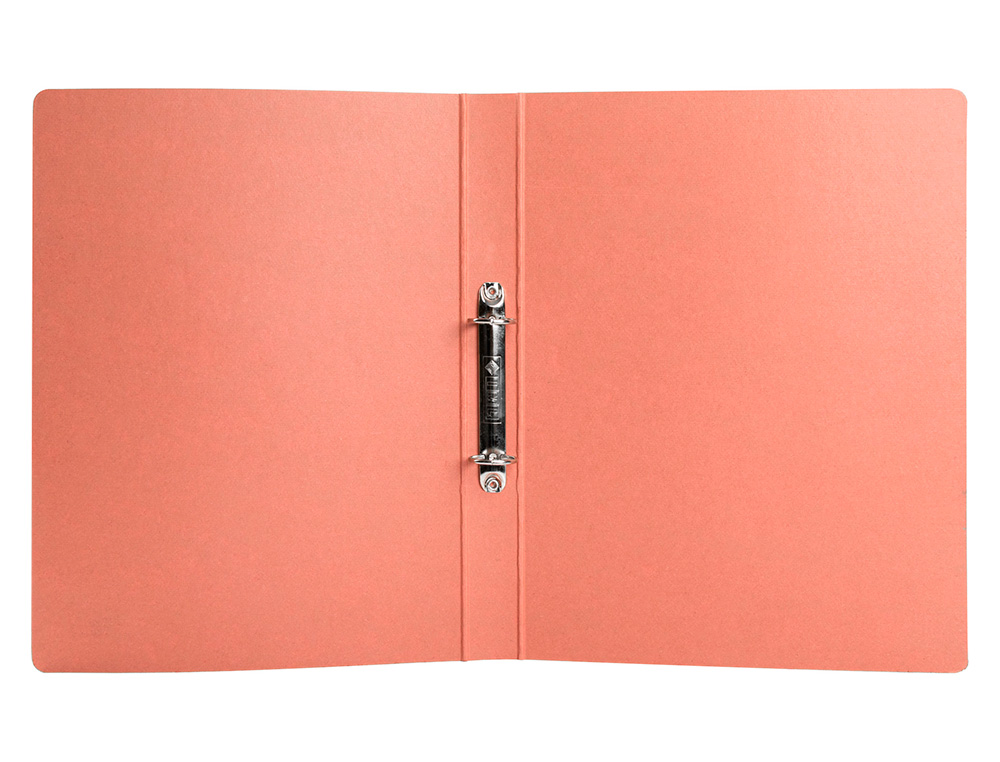 CARPETA DE 2 ANILLAS 25MM REDONDAS LIDERPAPEL FOLIO CARTON CUERO