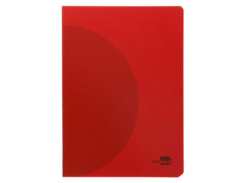 LIBRETA LIDERPAPEL 360 TAPA DE PLASTICO A5 48 HOJAS 90G/M2 RAYADO Nº46 COLORES SURTIDOS