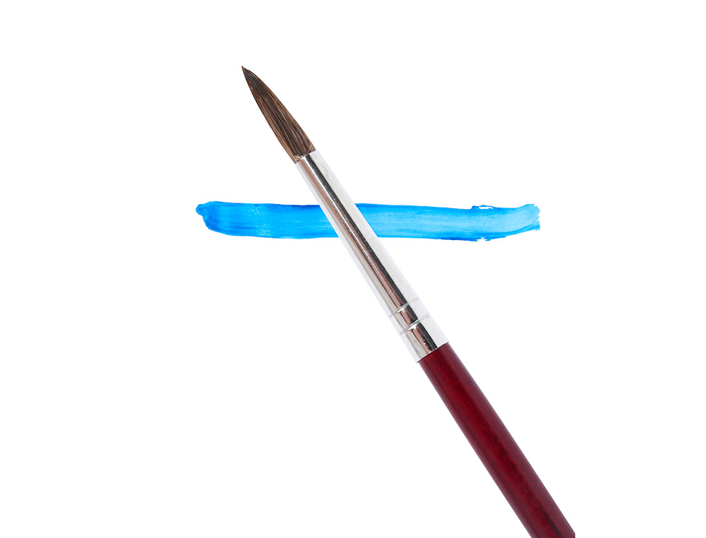 PINCELES ACUARELA LIDERPAPEL N 7 VIROLA CROMADA PELO ENGOMADO