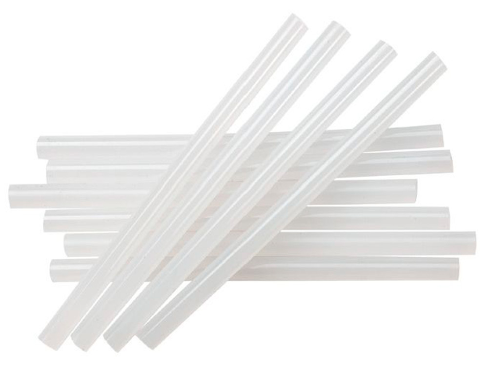 BARRA TERMOFUSIBLE LIDERPAPEL 7 MM DE DIAMETRO X 200 MM DE ALTO BLISTER DE 12 UNIDADES