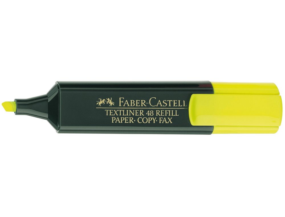 ROTULADOR FABER CASTELL FLUORESCENTE TEXTLINER 48 AMARILLO