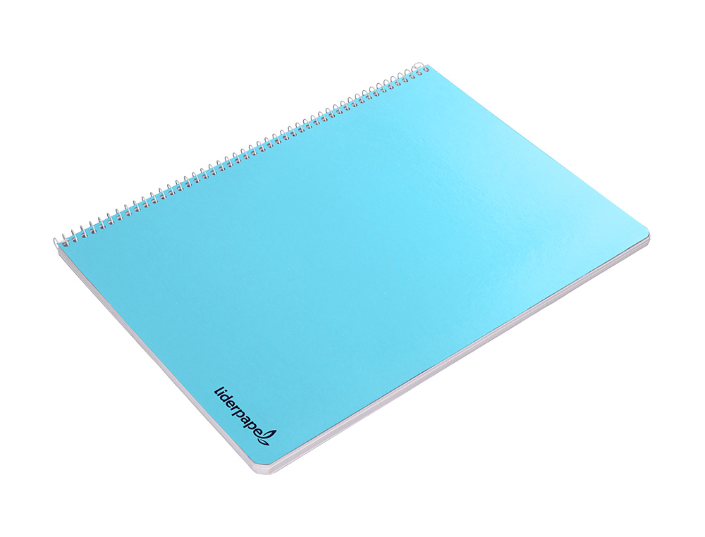 CUADERNO ESPIRAL LIDERPAPEL FOLIO SMART TAPA BLANDA 80H 60GR PAUTA 2,5MM CON MARGEN COLORES SURTIDOS