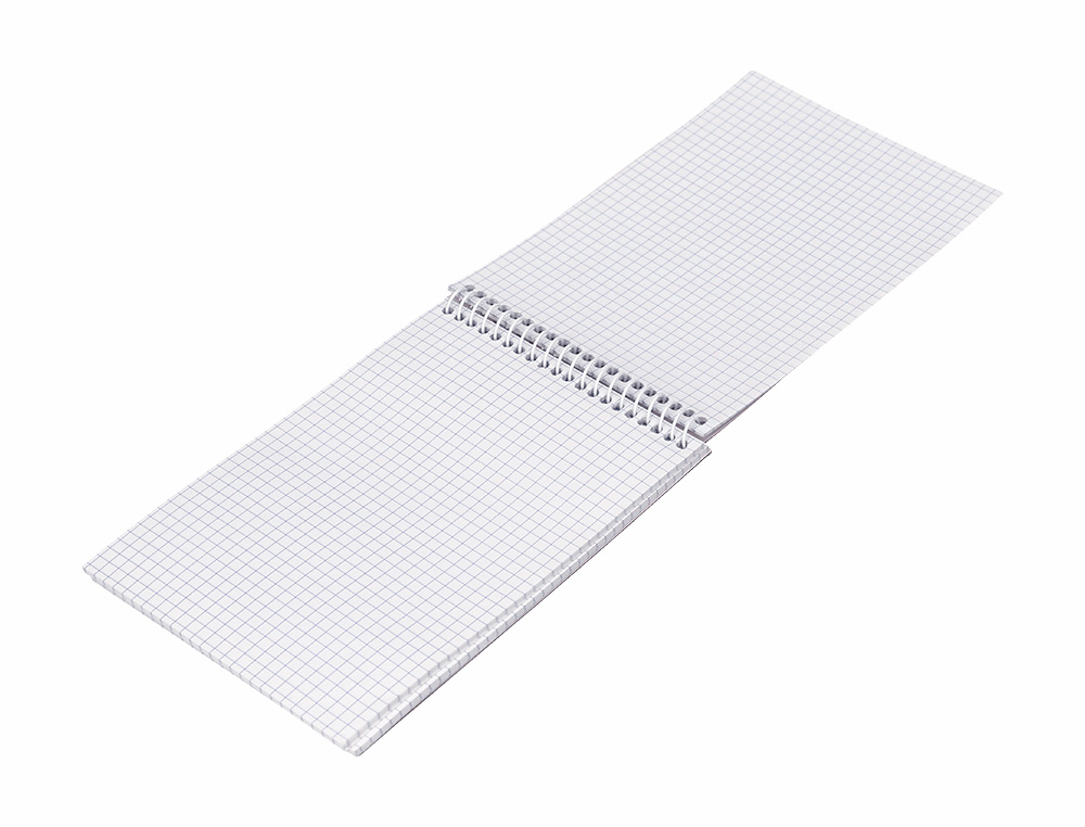 CUADERNO ESPIRAL LIDERPAPEL BOLSILLO DIECISEIAVO APAISADO WITTY TAPA DURA DURA 80H 60GR CUADRO 4 MM COLORES SURTIDOS
