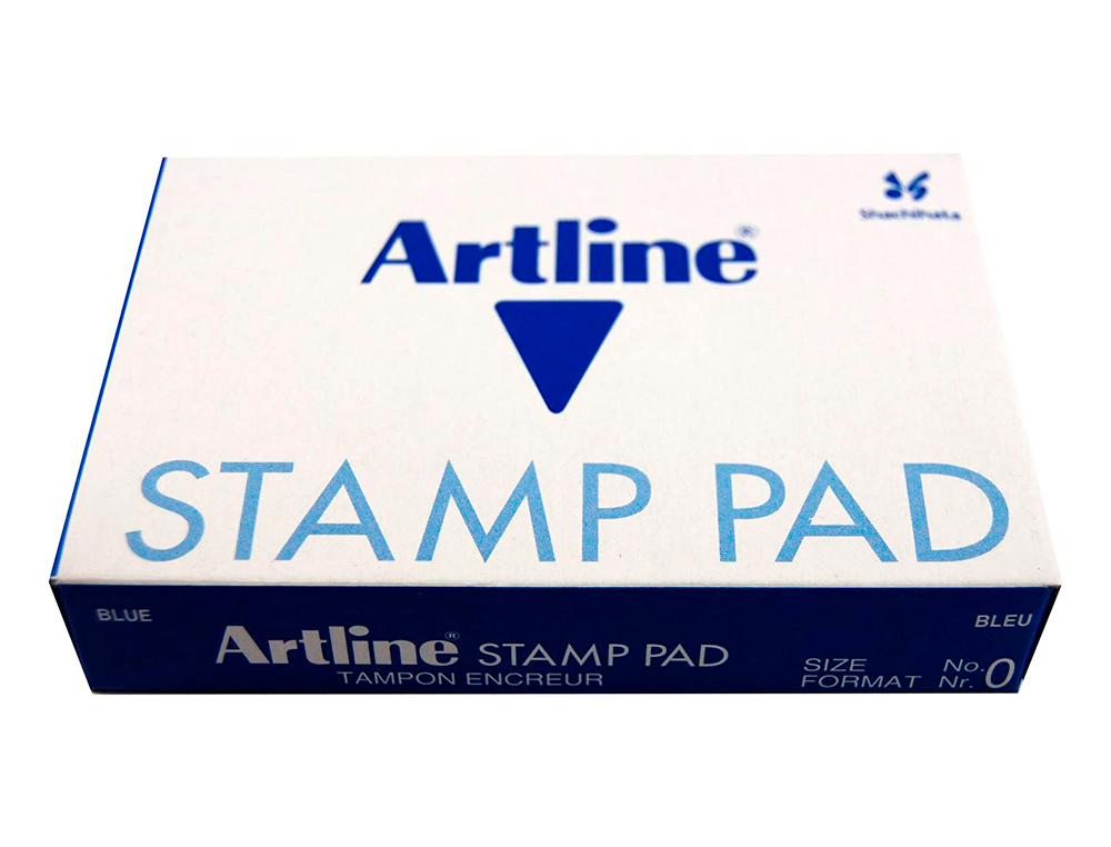TAMPON ARTLINE N0 AZUL 56X90 MM