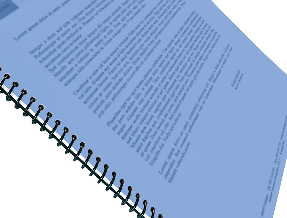 TAPA ENCUADERNACION LIDERPAPEL POLIPROPILENO A4 0.5 MM AZUL TRANSLUCIDO PAQUETE DE 100 UNIDADES