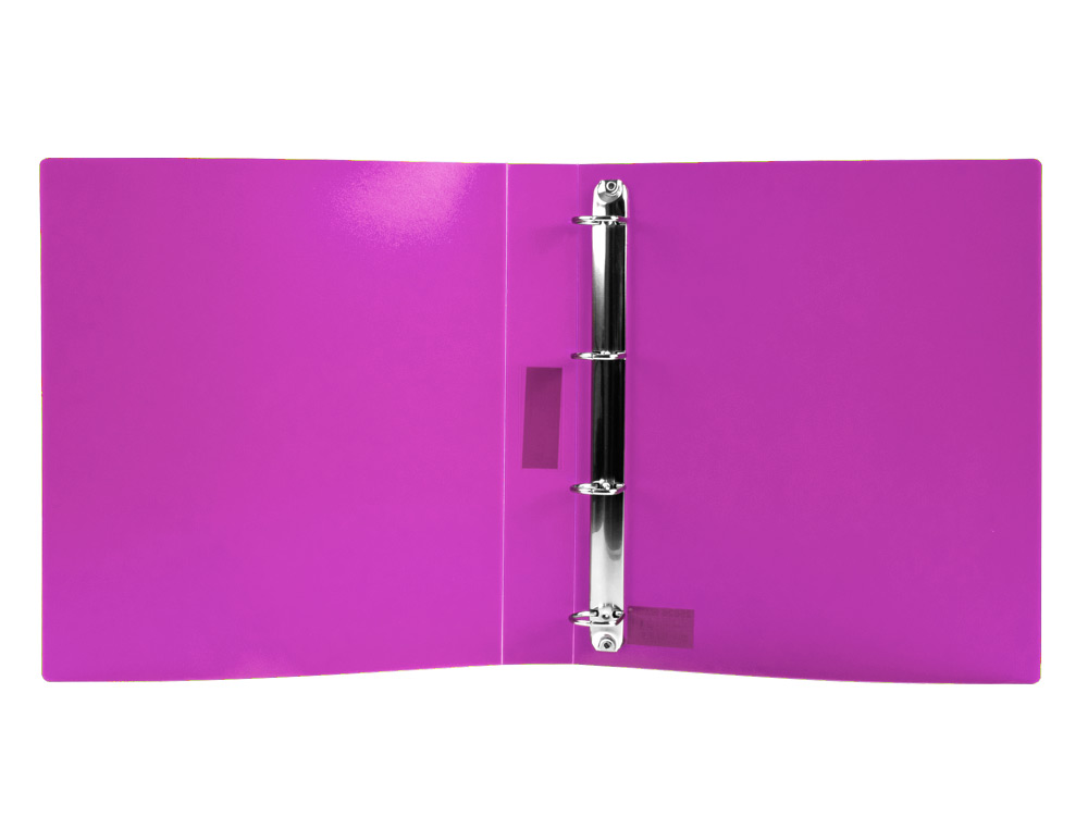 CARPETA LIDERPAPEL 4 ANILLAS 25 MM MIXTAS POLIPROPILENO DIN A4 LAVANDA OPACO