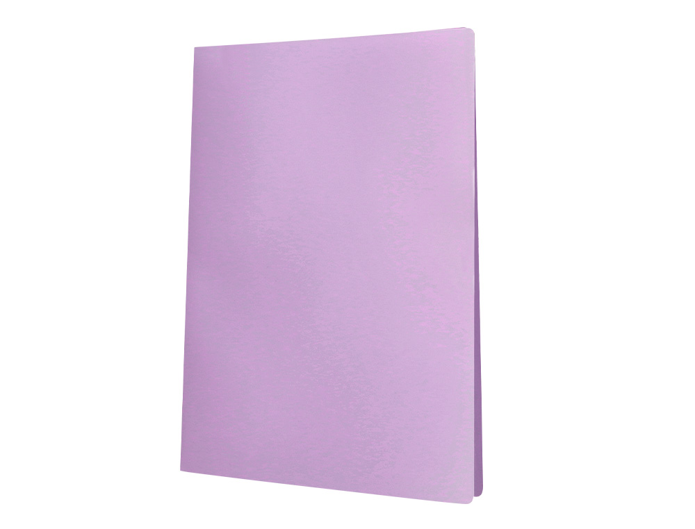 CARPETA LIDERPAPEL ESCAPARATE 20 FUNDAS POLIPROPILENO DIN A4 LAVANDA OPACO