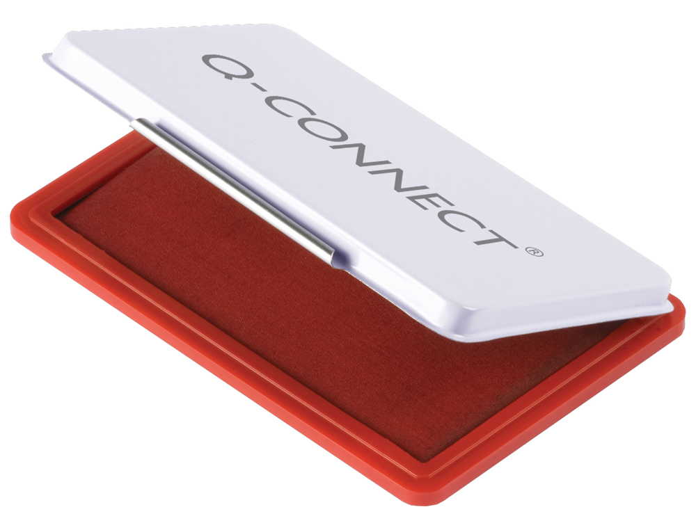 TAMPON Q-CONNECT N2 110X70 MM ROJO