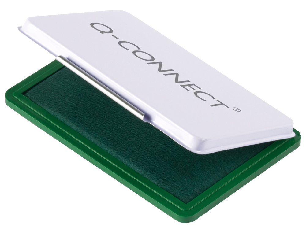 TAMPON Q-CONNECT N2 110X70 MM VERDE