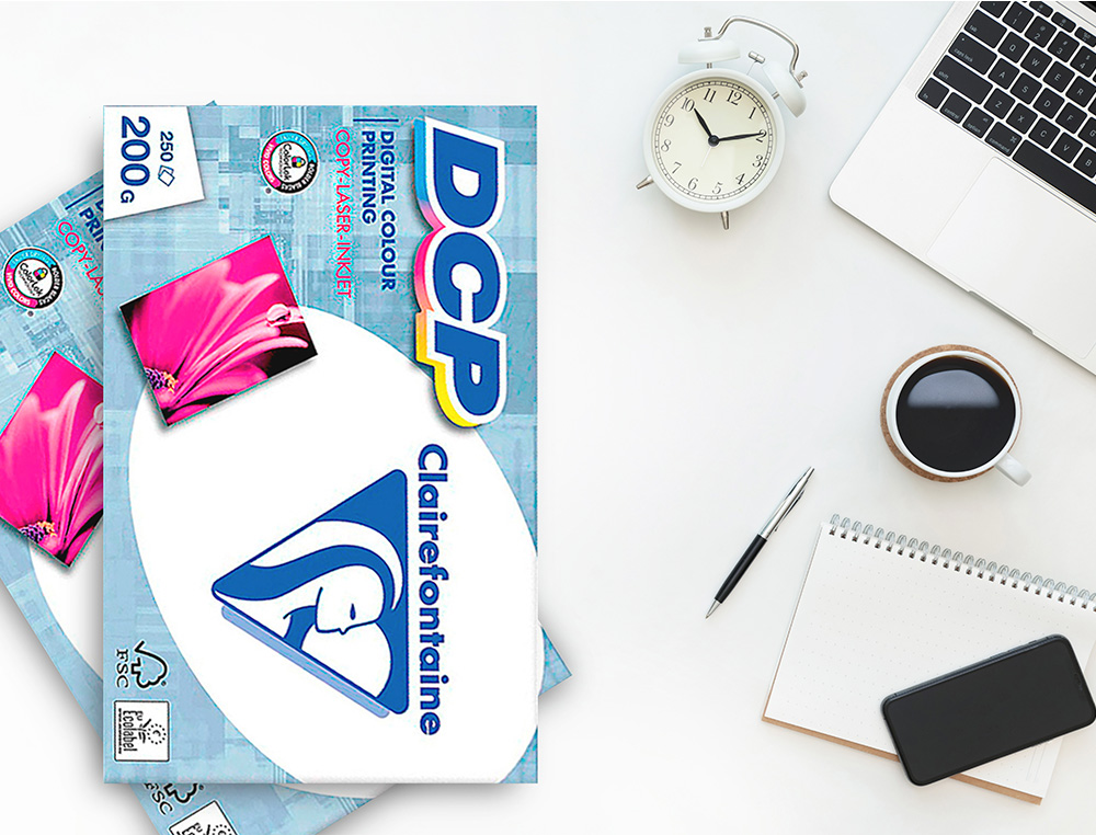 PAPEL FOTOCOPIADORA CLAIREFONTAINE DIN A3 200 GR PAQUETE DE 250 HOJAS
