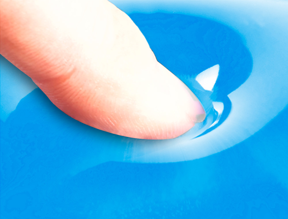 ALFOMBRILLA PARA RATON Q-CONNECT REPOSAMUECAS DE GEL PVC COLOR AZUL 210X245X20 MM