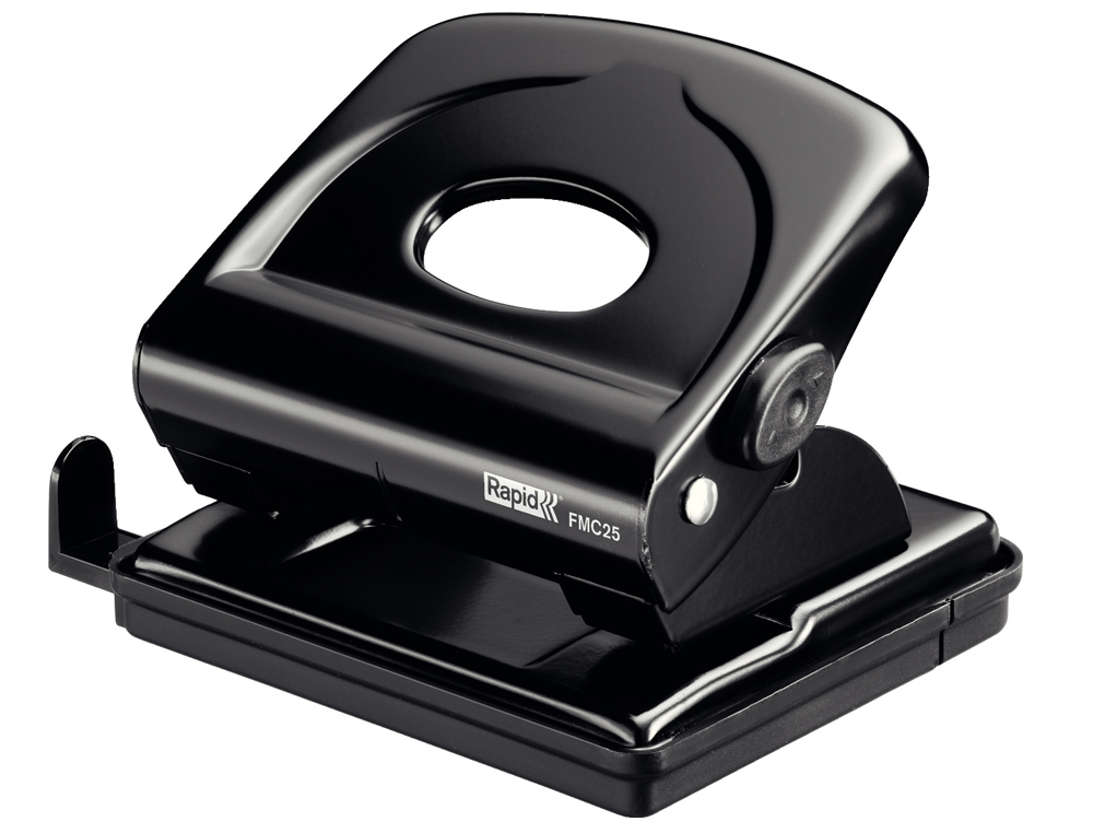 TALADRADOR RAPID FMC25 METALICO COLOR NEGRO CAPACIDAD 25 HOJAS