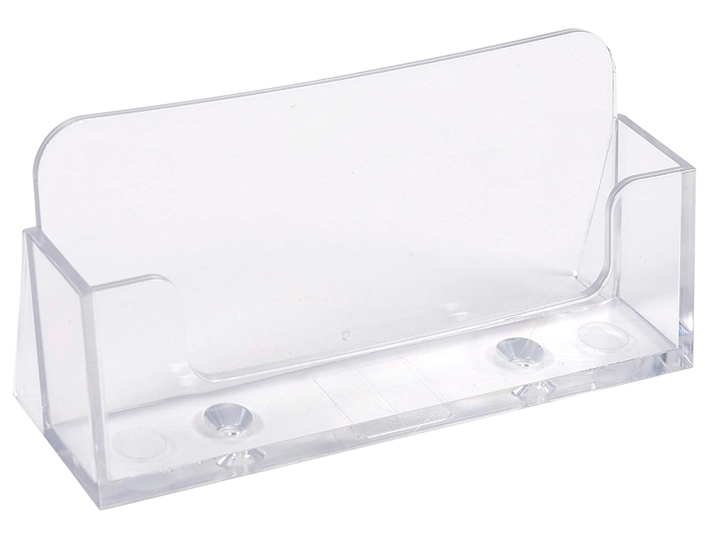 PORTATARJETAS DE VISITA EXACOMPTA METACRILATO CRISTAL 34X102X47 MM