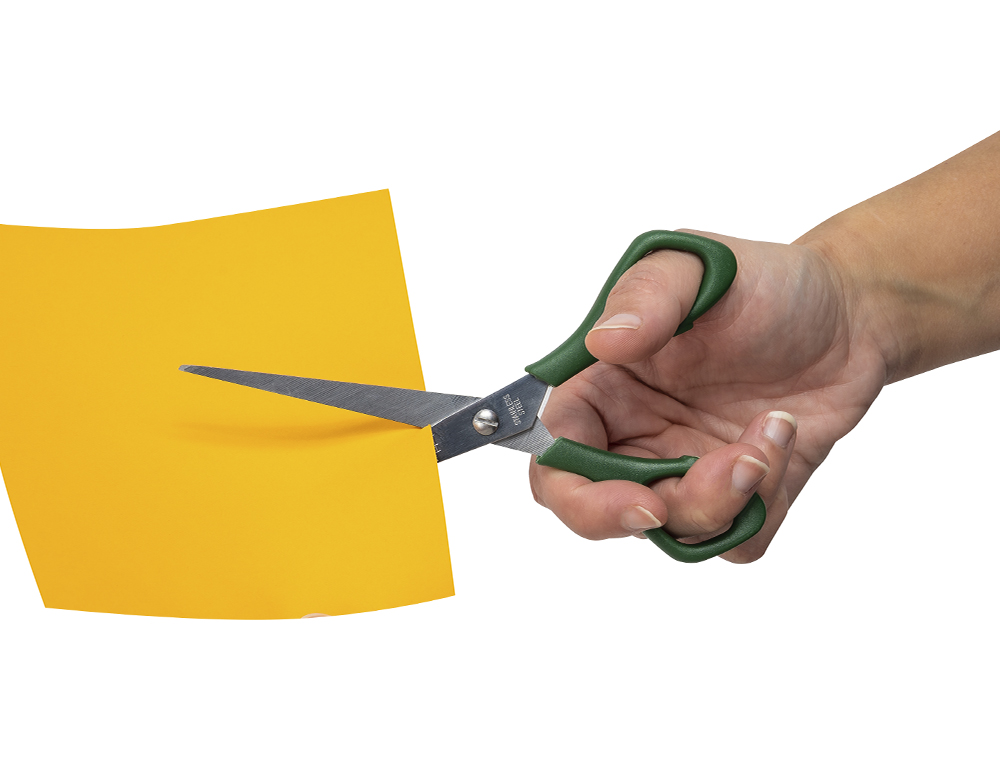 TIJERA OFICINA FAIBO ACERO INOXIDABLE 25 CM EMPUADURA ERGONOMICA
