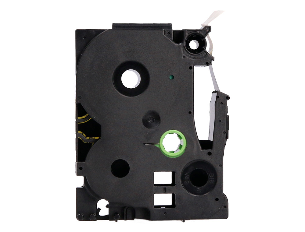 CINTA Q-CONNECT TZE-641 AMARILLO-NEGRO 18MM LONGITUD 8 MT