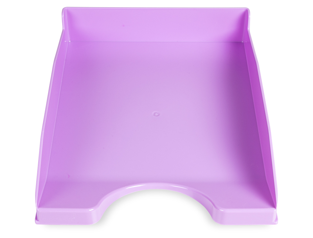 BANDEJA SOBREMESA PLASTICO Q-CONNECT LAVANDA OPACO 240X70X340 MM