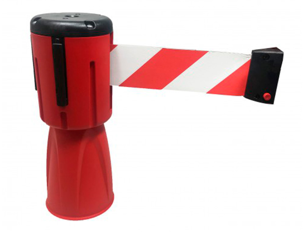 ADAPTADOR PARA CONO FARU ROJO ALTO 120 MM DIAMETRO 90 MM