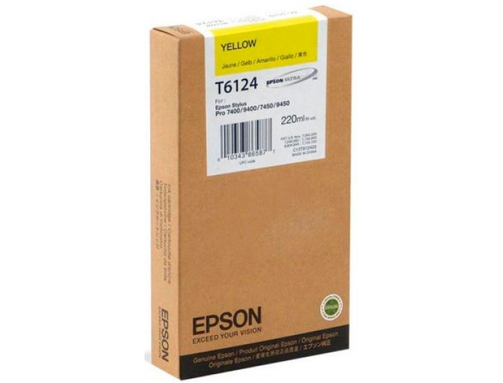 INK-JET EPSON GF STYLUS PHOTO 7450/9450 AMARILLO ALTA CAPACIDAD