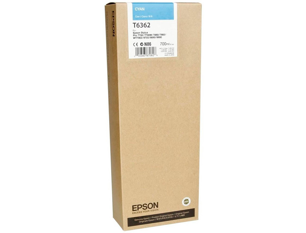 INK-JET EPSON GF STYLUS PHOTO 7900/9900 CIAN ALTA CAPACIDAD
