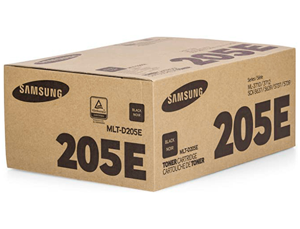 TONER HP SAMSUNG LASER ML3710 NEGRO 10.000 P GINAS MLTD205E/ELS