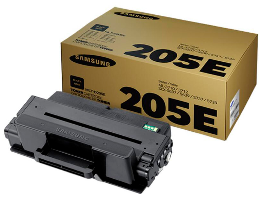 TONER HP SAMSUNG LASER ML3710 NEGRO 10.000 P GINAS MLTD205E/ELS