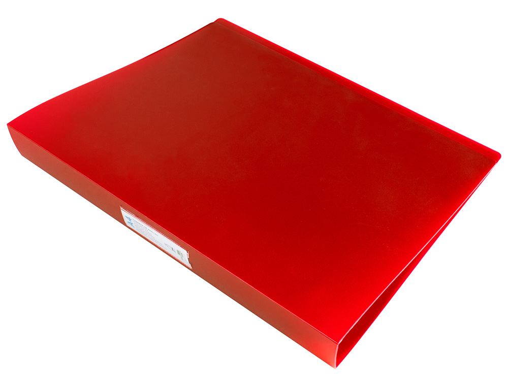 CARPETA LIDERPAPEL 4 ANILLAS 25MM MIXTAS POLIPROPILENO DIN A4 COLORES SURTIDOS EXPOSITOR DE 12 UNIDADES