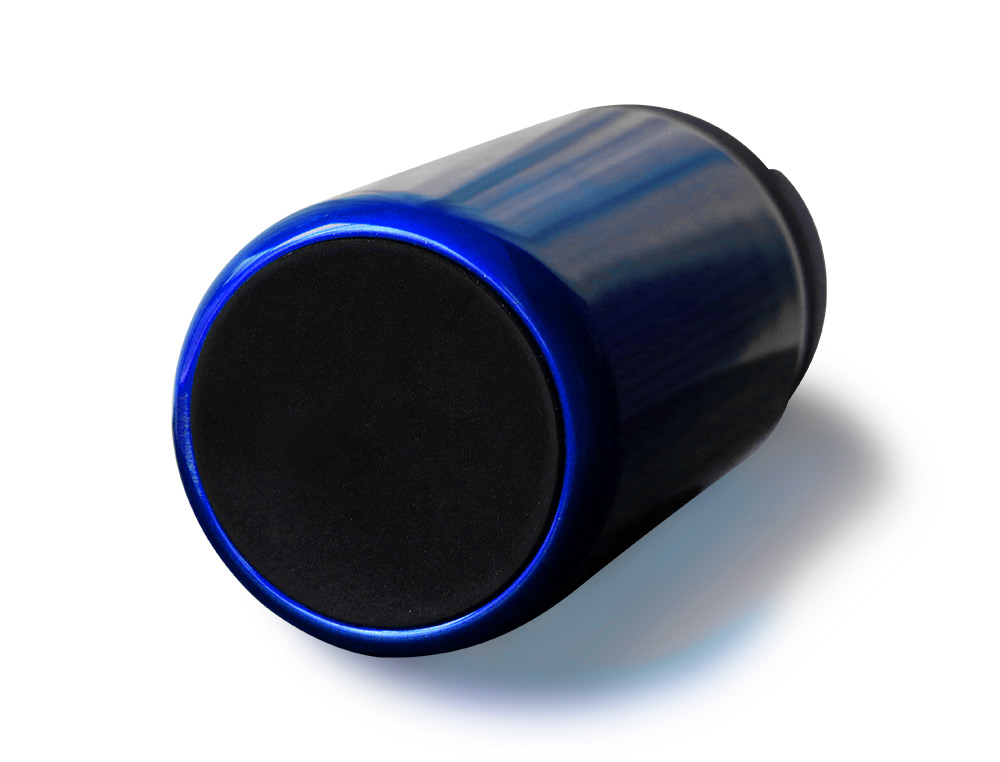 VASO ANTARTIK ACERO INOXIDABLE CON TAPA DOSIFICADOR DE SEGURIDAD Y BASE ACOLCHADA 290 ML COLOR AZUL