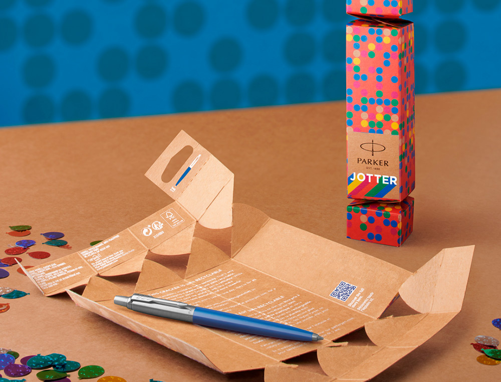 BOLIGRAFO PARKER JOTTER ORIGINALS CRACKER EXPOSITOR DE 25 UNIDADES SURTIDAS