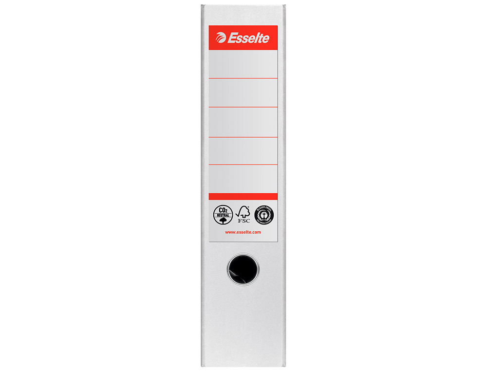ARCHIVADOR DE PALANCA ESSELTE N 1 CO2 NEUTRAL DIN A4 CARTON FORRADO LOMO 75 MM BLANCO