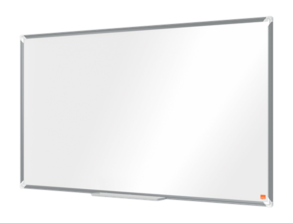 PIZARRA BLANCA NOBO PREMIUM PLUS ACERO VITRIFICADO FORMATO PANORAMICO 55
