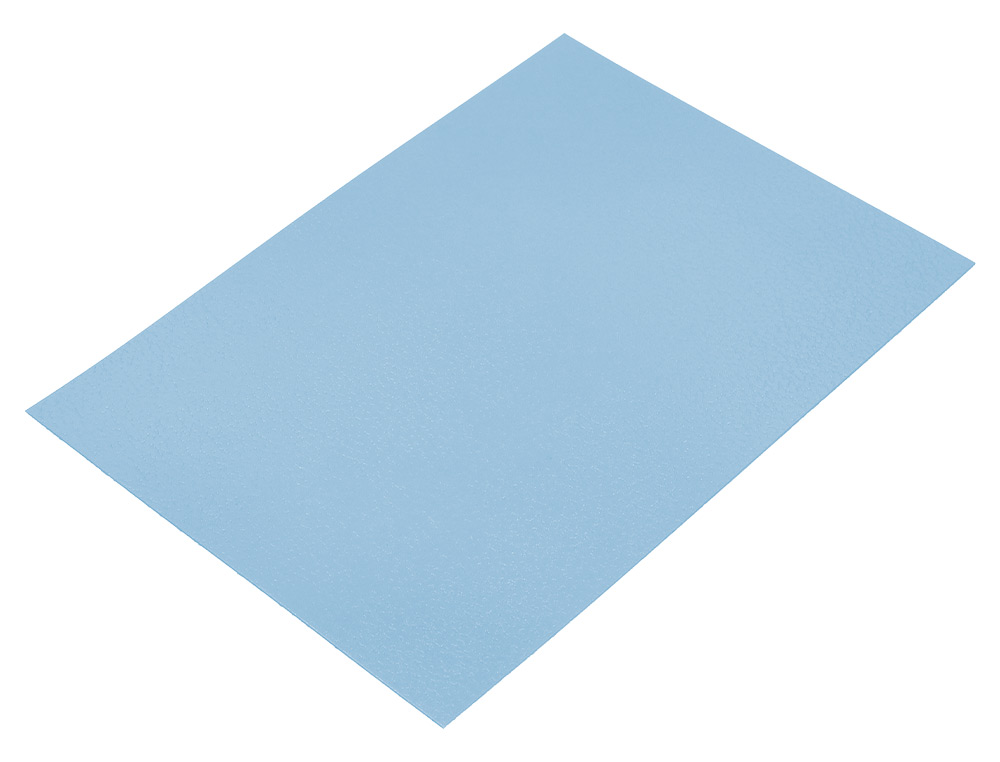 TAPA ENCUADERNACION LIDERPAPEL CARTON A4 1 MM CELESTE PAQUETE DE 50 UNIDADES