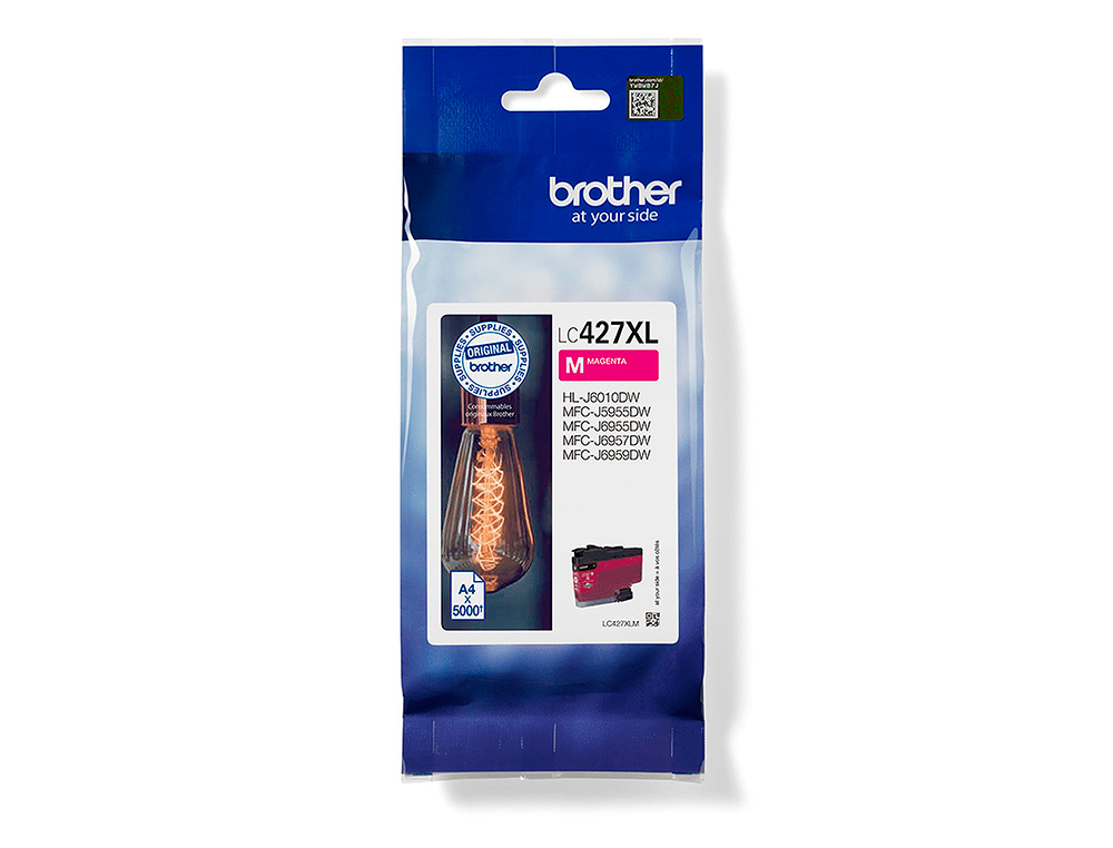 INK-JET BROTHER LC427XLM MFCJ5955DW / 6955DW ALTA CAPACIDAD MAGENTA 5000 PAGINAS