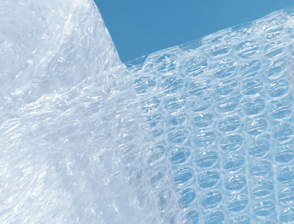PLASTICO BURBUJA LIDERPAPEL ECOUSE 1X200M 30% DE PLASTICO RECICLADO