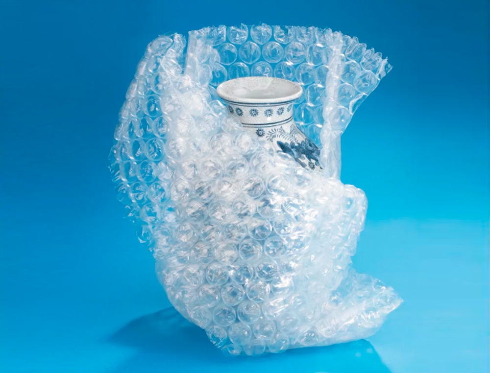 PLASTICO BURBUJA LIDERPAPEL ECOUSE 1X200M 30% DE PLASTICO RECICLADO