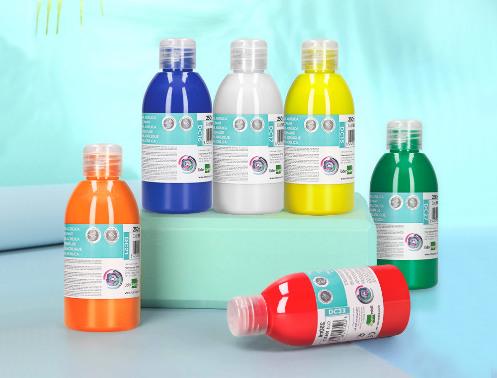 PINTURA ACRILICA LIDERPAPEL BOTE DE 250 ML CARNE