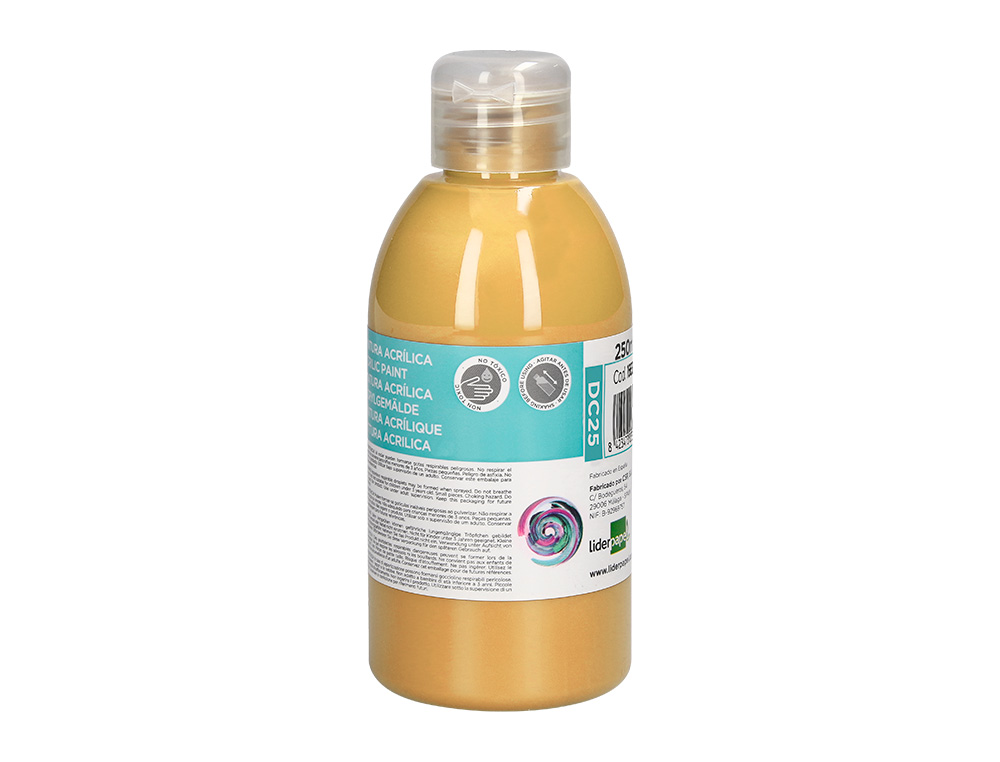 PINTURA ACRILICA LIDERPAPEL BOTE DE 250 ML CARNE
