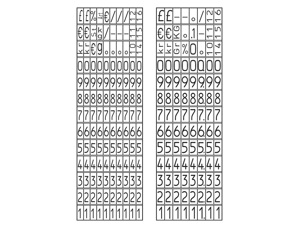 ETIQUETADORA AVERY 2 LINEAS 18 DIGITOS PARA ETIQUETA DE 26X16 MM