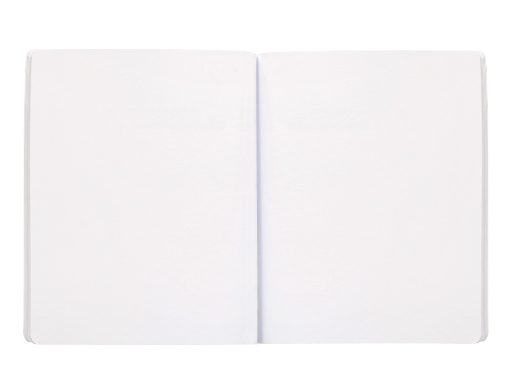 LIBRETA ANTARTIK A5+ PLUS COSIDA 48 HOJAS 90GR LISO SIN MARGEN 6 COLORES SURTIDOS
