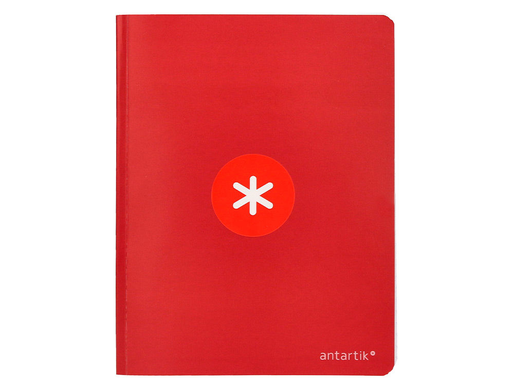 LIBRETA ANTARTIK A5+ PLUS COSIDA 48 HOJAS 90GR LISO SIN MARGEN 6 COLORES SURTIDOS