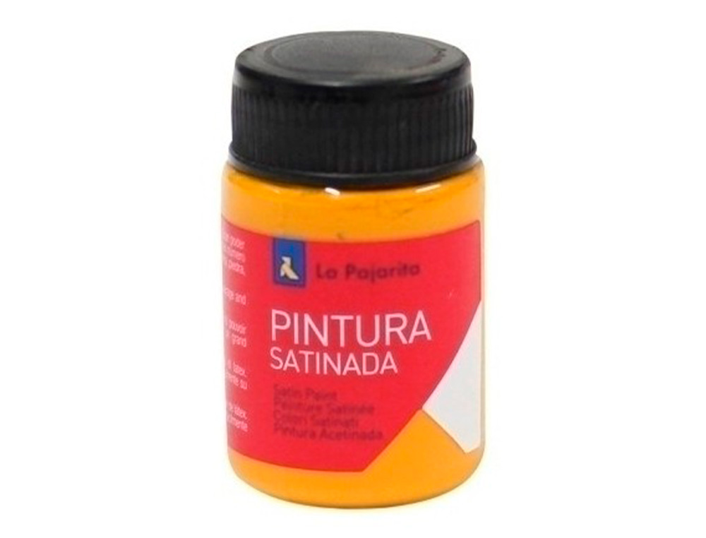 PINTURA LATEX LA PAJARITA SATINADA L-31 BOTE 35 ML CALABAZA