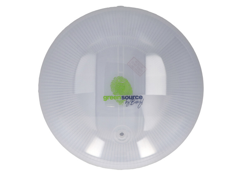 DISPENSADOR PAPEL HIGIENICO GREENSOURCE EXTRACCION CENTRAL COMPACTO FABRICADO EN ABS BLANCO
