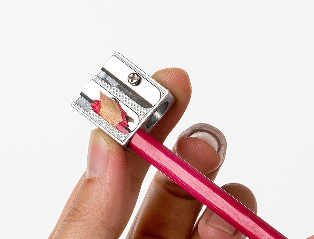 SACAPUNTAS Q-CONNECT METALICO 2 USOS CUA
