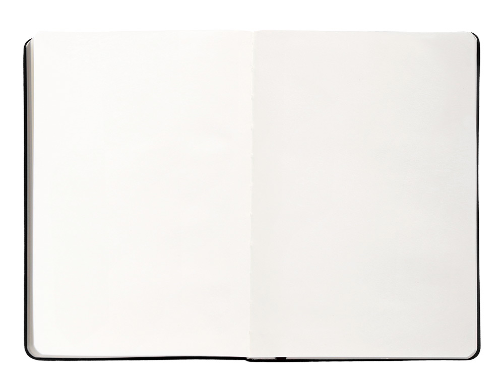 CUADERNO CON GOMILLA ANTARTIK NOTES TAPA DURA A5 HOJAS LISAS NEGRO 100 HOJAS 80 GR FSC