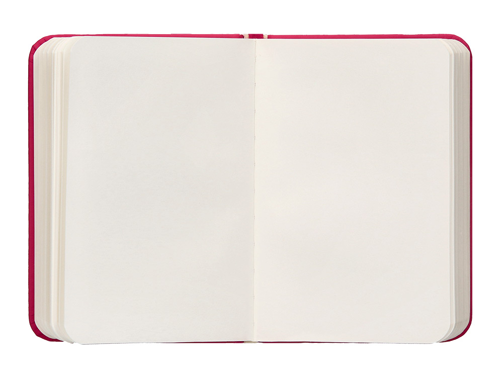 CUADERNO CON GOMILLA ANTARTIK NOTES TAPA DURA A7 HOJAS LISAS BURDEOS 80 HOJAS 80 GR FSC
