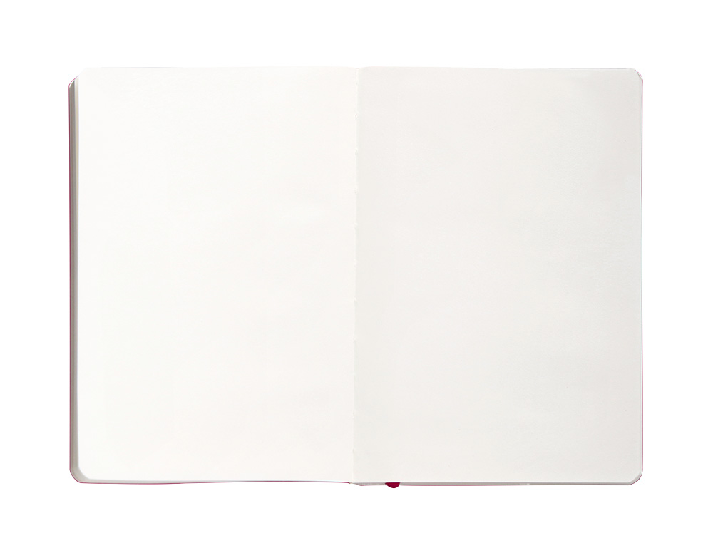 CUADERNO CON GOMILLA ANTARTIK NOTES TAPA BLANDA A5 HOJAS LISAS BURDEOS 80 HOJAS 80 GR FSC