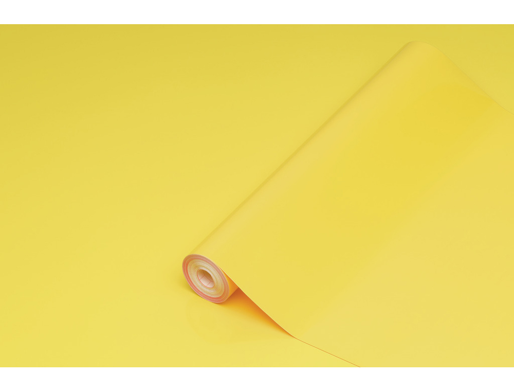ROLLO ADHESIVO D-C-FIX AMARILLO LIMA ANCHO 45 CM LARGO 15 MT