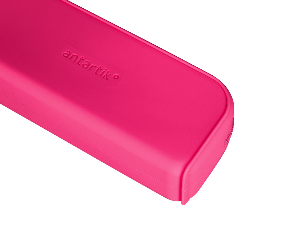ESTUCHE PORTATODO ANTARTIK PRISMA SOFT RECTANGULAR 185X50X75 MM EXPOSITOR DE 8 UNIDADES COLORES INTENSOS